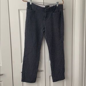 Sloan textured cropped pants
